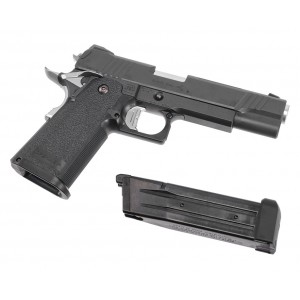 Страйкбольный пистолет TOKYO MARUI COLT 1911 Hi-Capa 5.1 D.O.R, GBB, пластик, черный, 142924